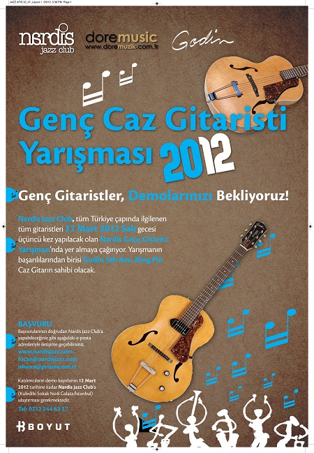 Gen� Caz Gitarist Yar��mas� - 2012 NARD�S JAZZ sonu�lar�: